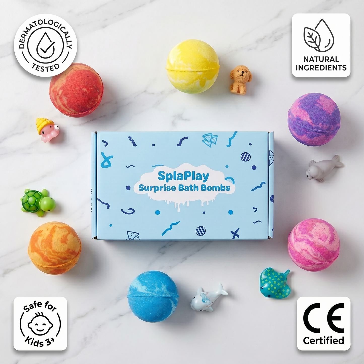 SplaPlay™ Bombes de Bain Surprises